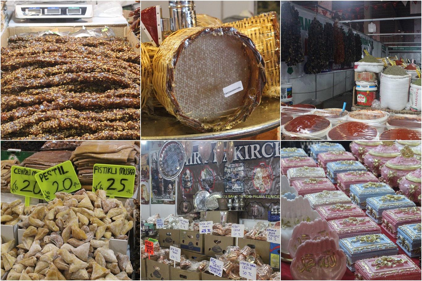 Adıyaman'da açılan yöresel ürünler fuarına ilgi artıyor